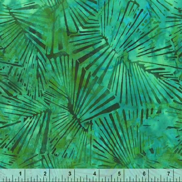 QC24 FOR KITS ONLY - Anthology Tigerlily Batik - Emerald (Green) - 2337Q-X