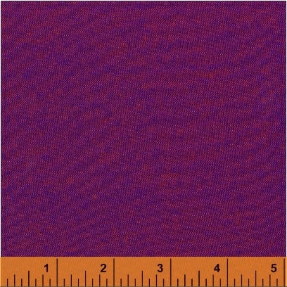QuiltCon 2024 Challenge Artisan Solid Quilt Fabric - Solid in Red/Royal - 40171-37