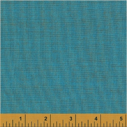 QuiltCon 2024 Challenge Artisan Solid Quilt Fabric - Solid in Turquoise/Copper - 40171-31