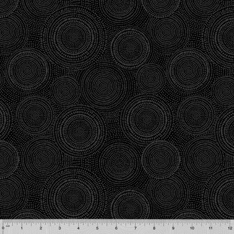 Radiance Quilt Fabric - Blender in Black - 53727-60