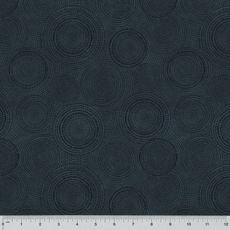 Radiance Quilt Fabric - Blender in Blue Steel (Blue/Dark Gray) - 53727-58