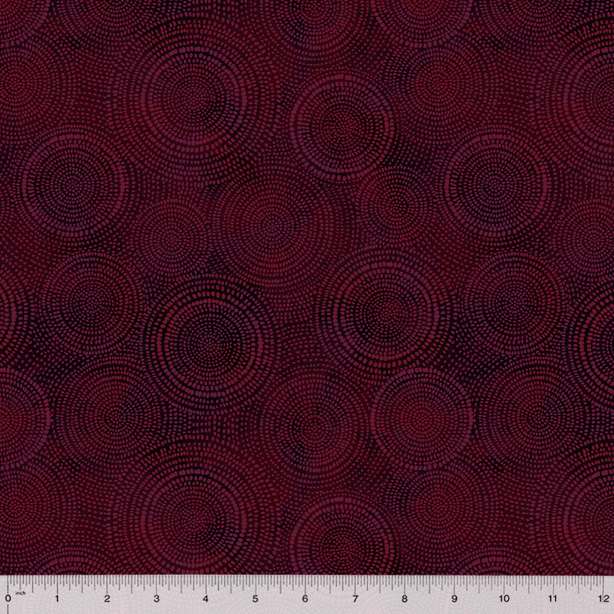 Radiance Quilt Fabric - Blender in Burgundy - 53727-41