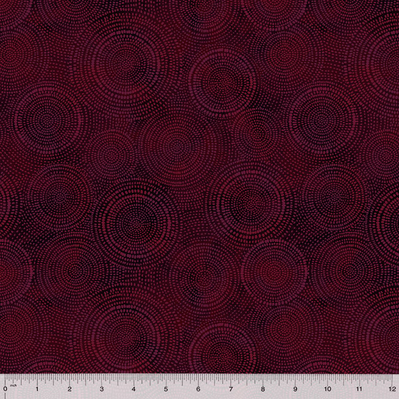Radiance Quilt Fabric - Blender in Burgundy - 53727-41