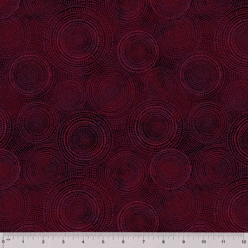 Radiance Quilt Fabric - Blender in Burgundy - 53727-41