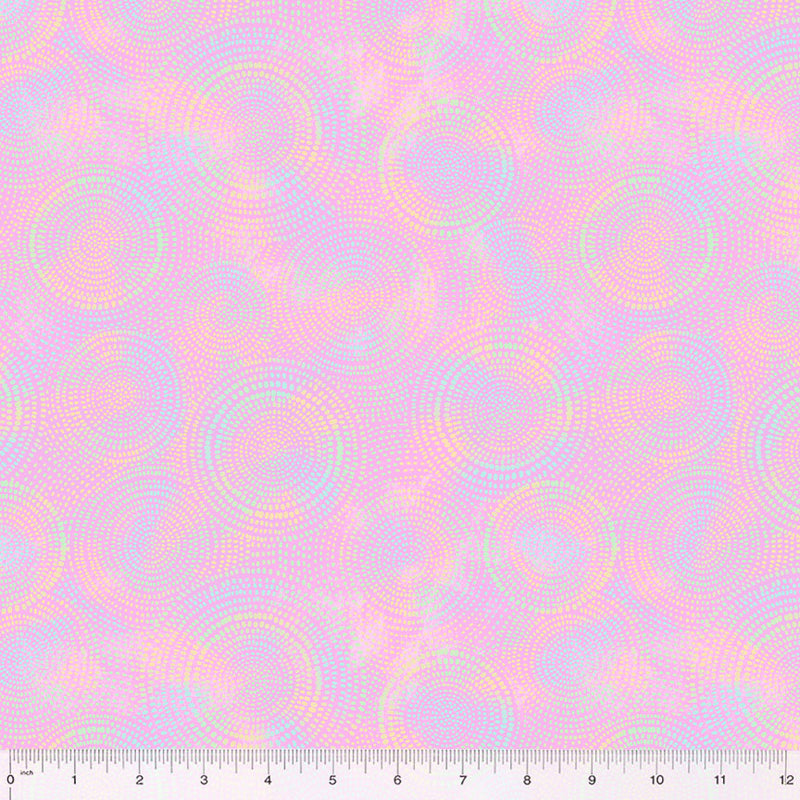 Radiance Quilt Fabric - Blender in Cotton Candy Pink/Multi - 53727-34
