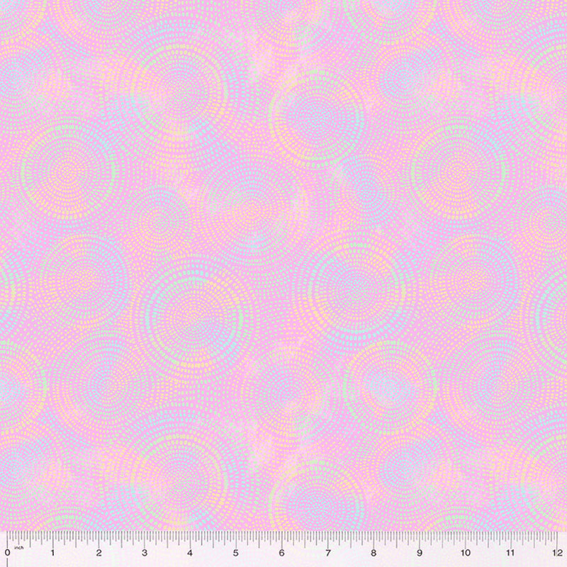 Radiance Quilt Fabric - Blender in Cotton Candy Pink/Multi - 53727-34