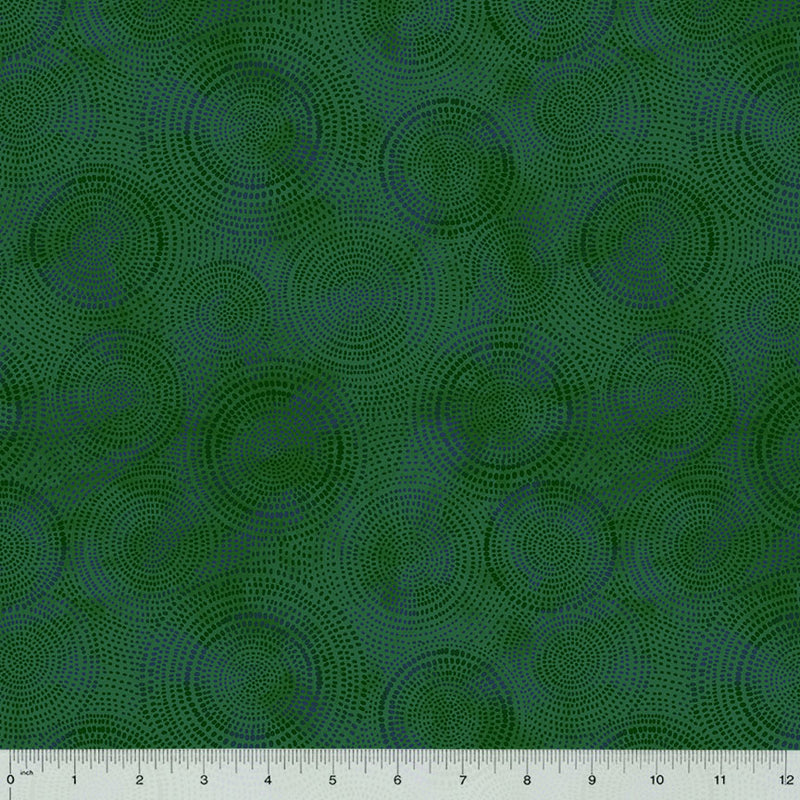 Radiance Quilt Fabric - Blender in Hunter Green - 53727-14