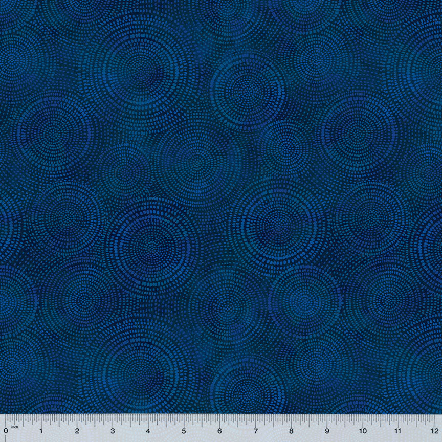 Radiance Quilt Fabric - Blender in Indigo Blue - 53727-30
