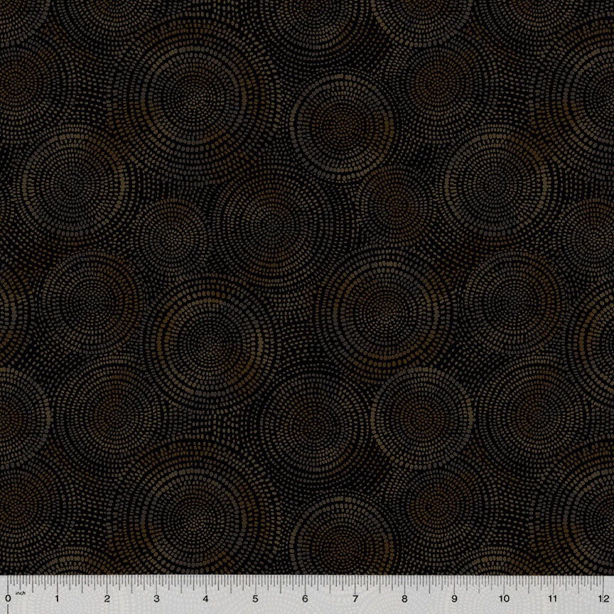 Radiance Quilt Fabric - Blender in Iron Black/Brown - 53727-59