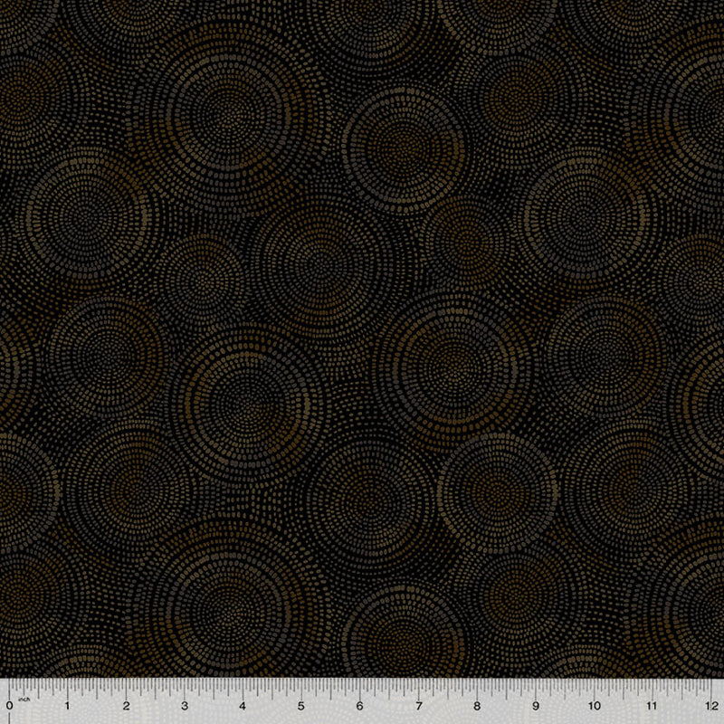 Radiance Quilt Fabric - Blender in Iron Black/Brown - 53727-59