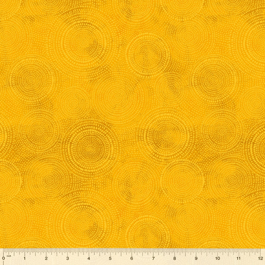Radiance Quilt Fabric - Blender in Mustard Yellow - 53727-10