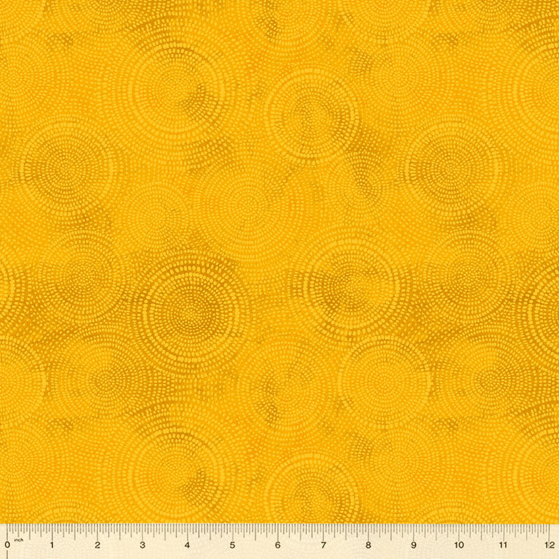 Radiance Quilt Fabric - Blender in Mustard Yellow - 53727-10
