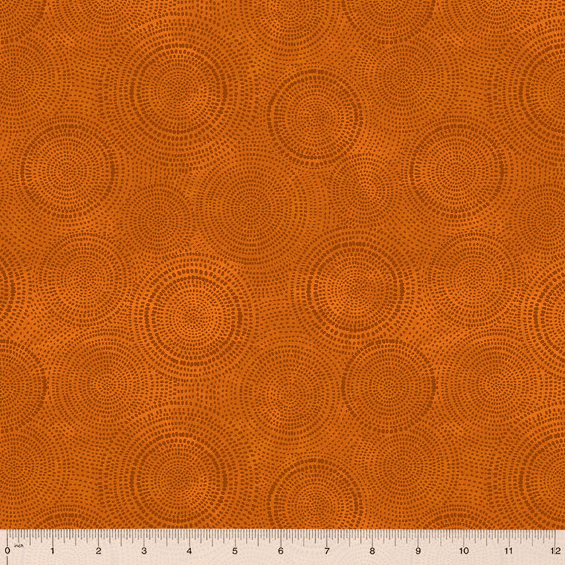 Radiance Quilt Fabric - Blender in Pumpkin Orange - 53727-5