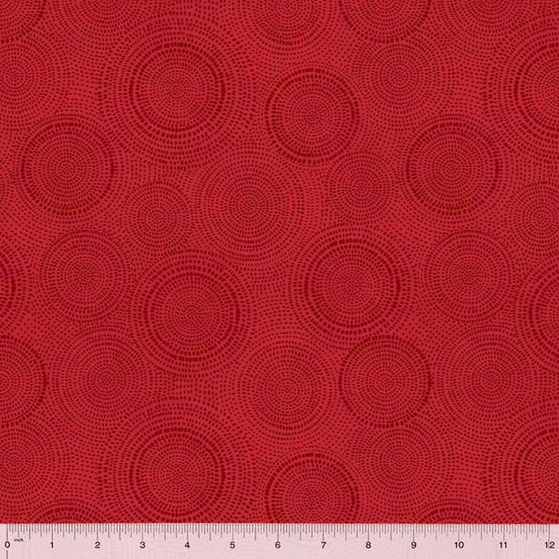 Radiance Quilt Fabric - Blender in Red - 53727-3