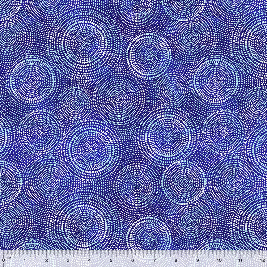 Radiance Quilt Fabric - Blender in Royal Blue - 53727-28