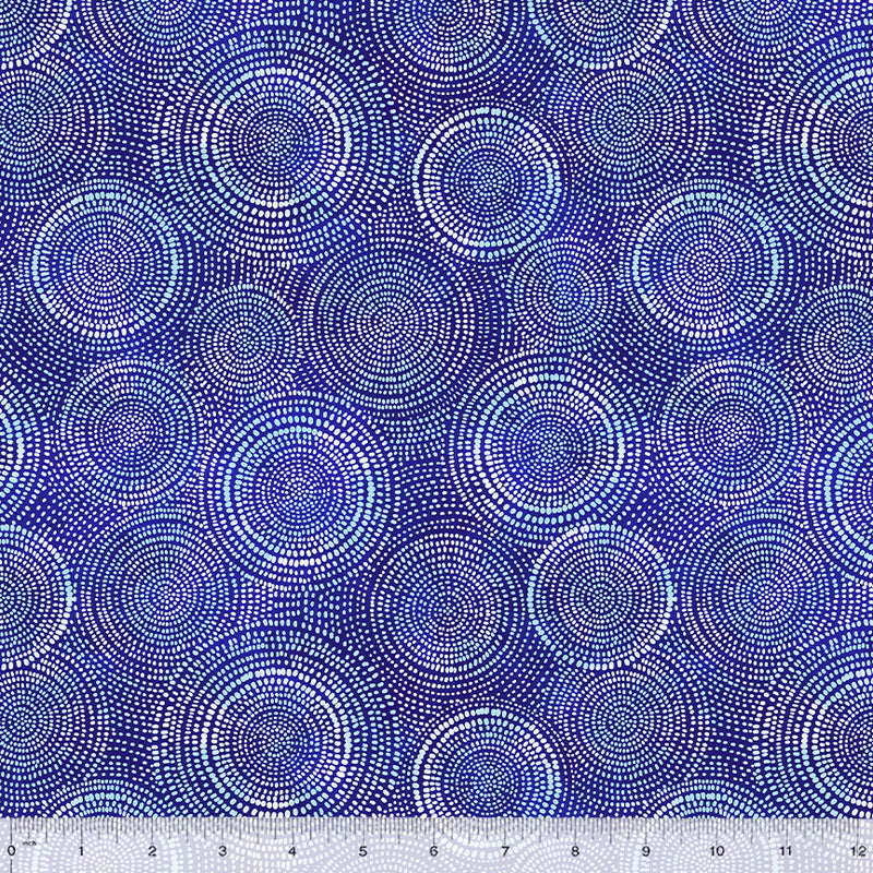 Radiance Quilt Fabric - Blender in Royal Blue - 53727-28