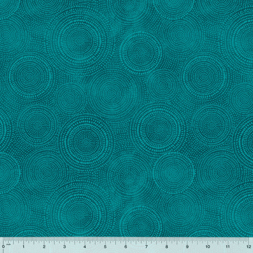 Radiance Quilt Fabric - Blender in Teal - 53727-21