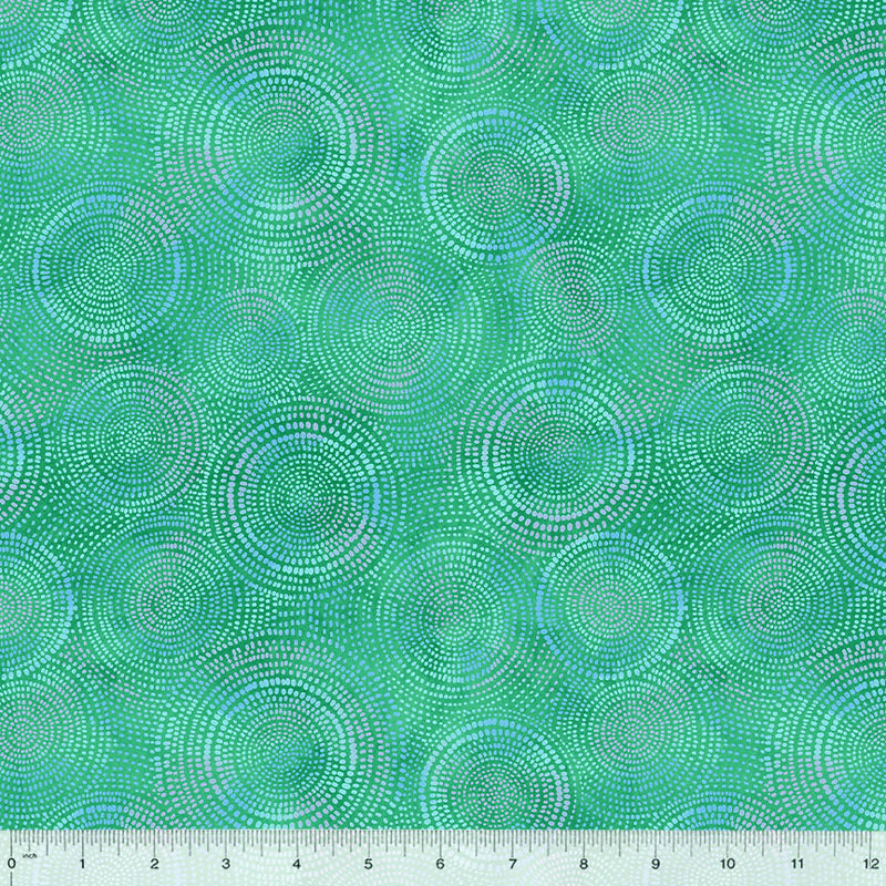 Radiance Quilt Fabric - Blender in Underwater Green - 53727-20