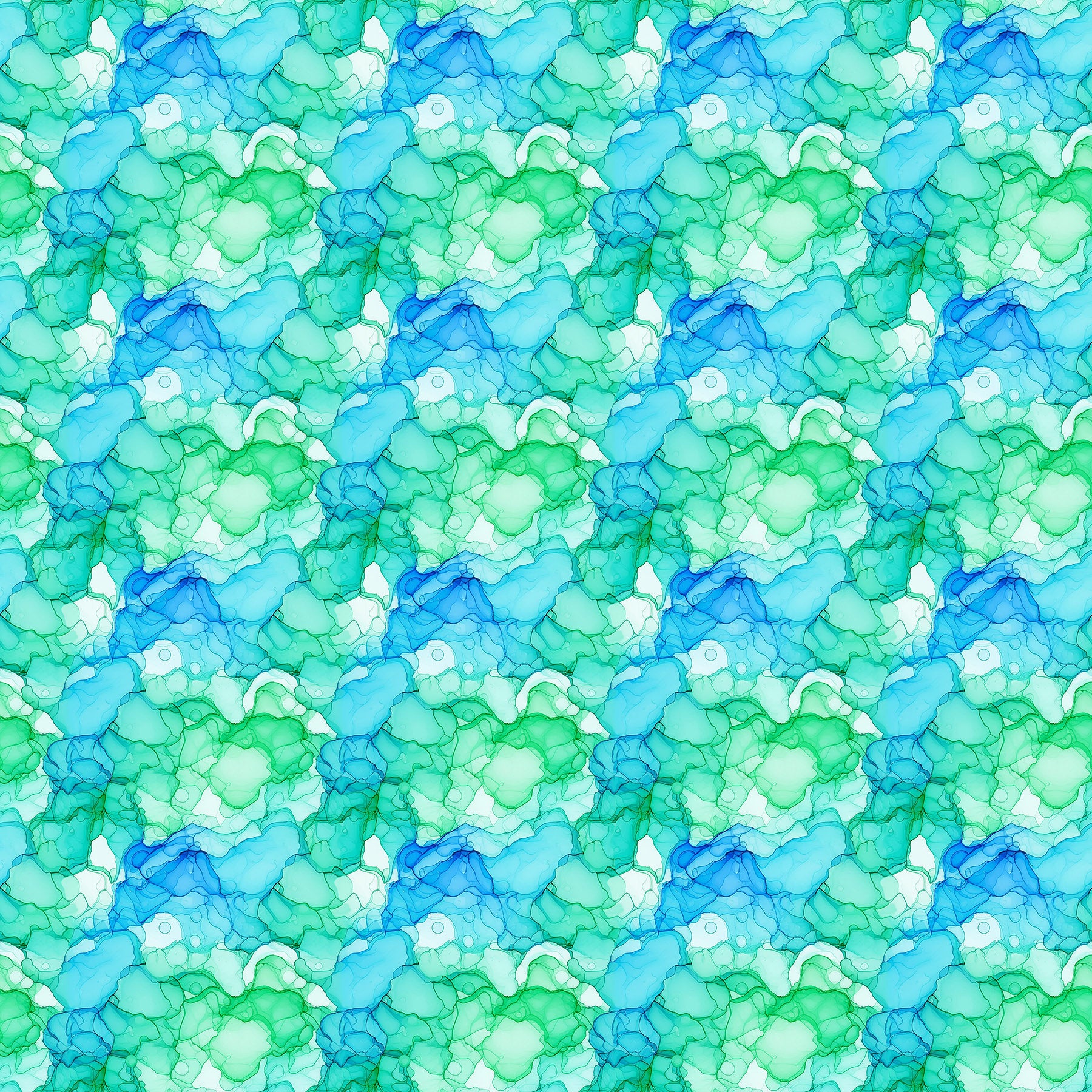 Radiant Rhapsody Quilt Fabric - Aquatic in Cool - 10739-60