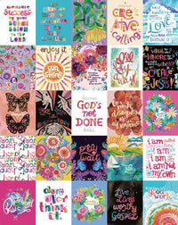 Radiant Quilt Fabric - Uplifting Panel in Rainbow Multi - 21848 11P - SOLD AS A 60" x 72" PANEL