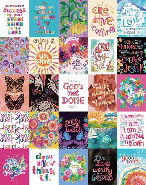 Radiant Quilt Fabric - Uplifting Panel in Rainbow Multi - 21848 11P - SOLD AS A 60" x 72" PANEL