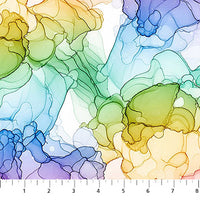 Radiant Rhapsody Quilt Fabric - Fluid in Multi - 10736-100