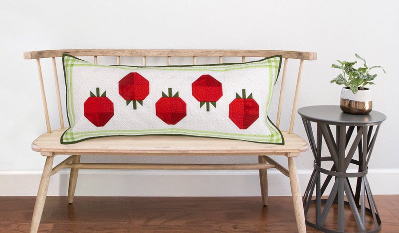 Riley Blake Bench Pillow Kit of the Month - AUGUST - Berry Smart