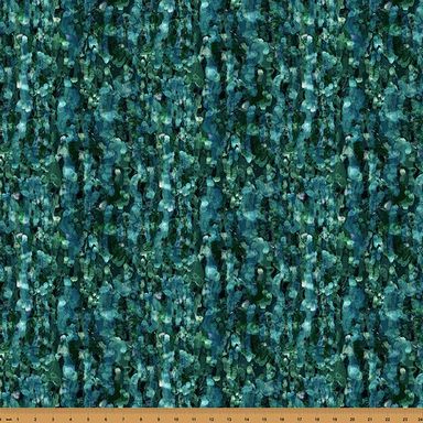 Rise and Cast Quilt Fabric - Blender in Bayou Aqua - Y5838-577 BAYOU