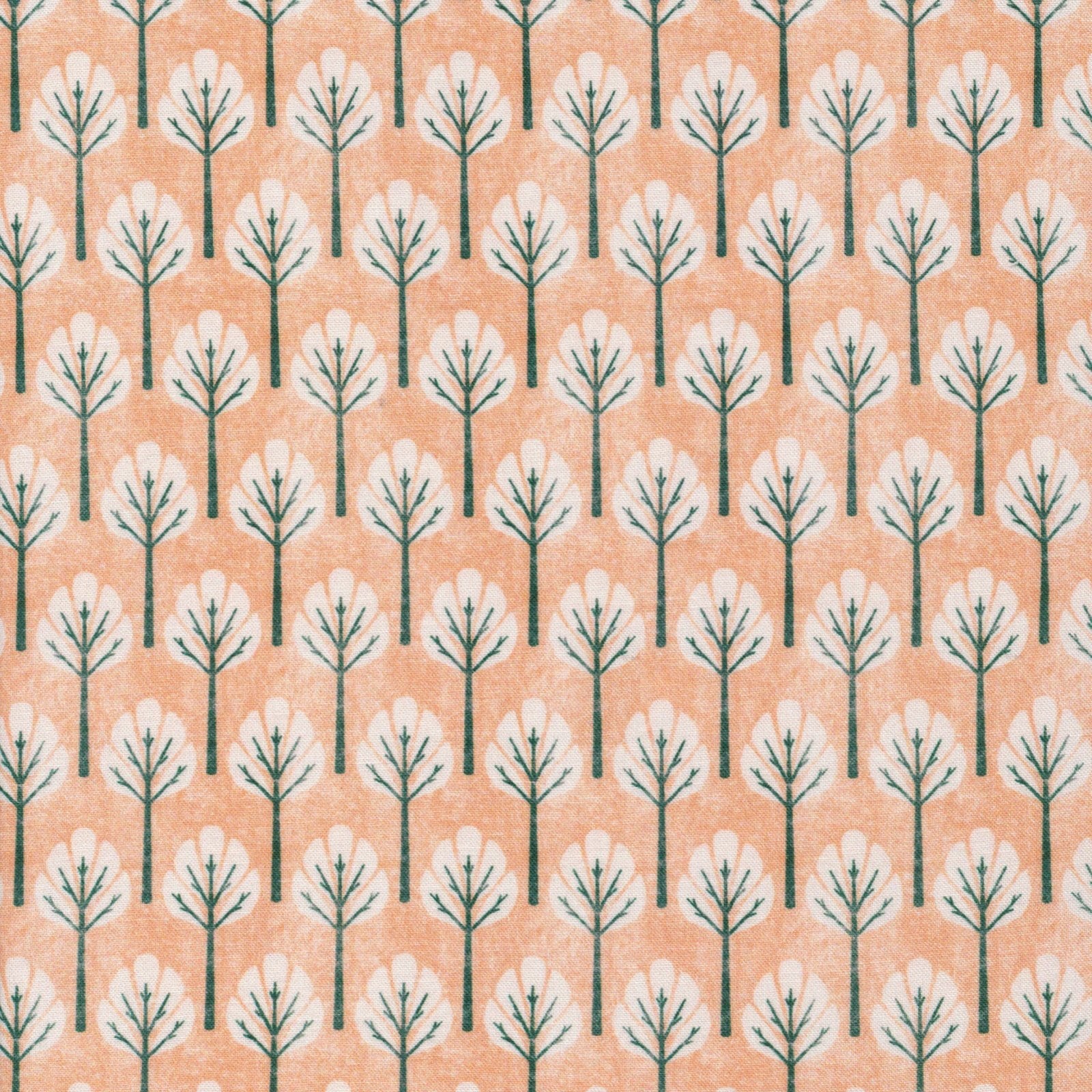 Rosy Deco Quilt Fabrics - Elwood in Peach - 227421