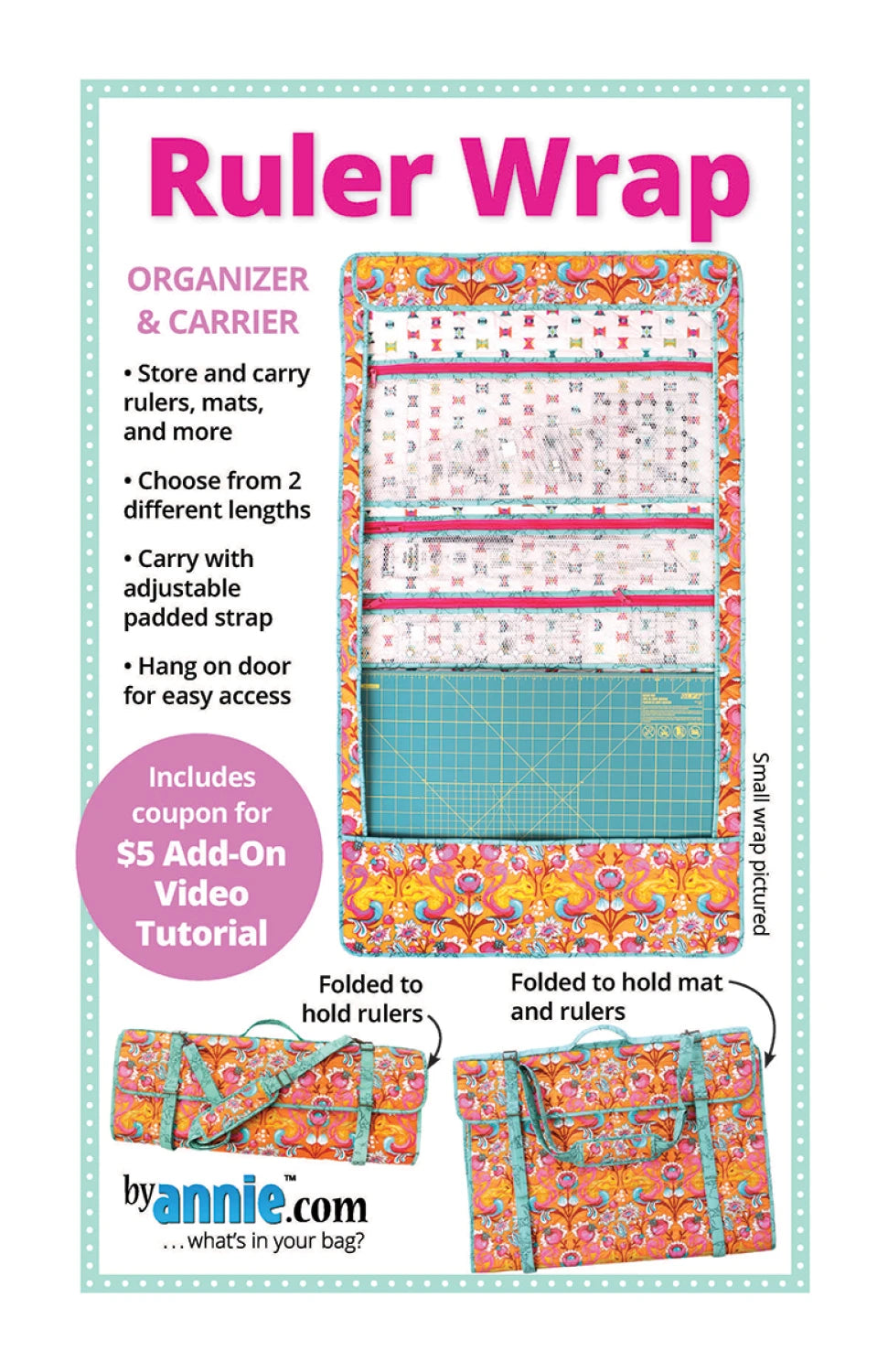 Ruler Wrap Pattern from By Annie - PBA270