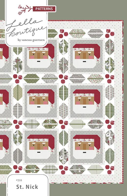 Saint Nick Quilt Pattern from Lella Boutique - LB219