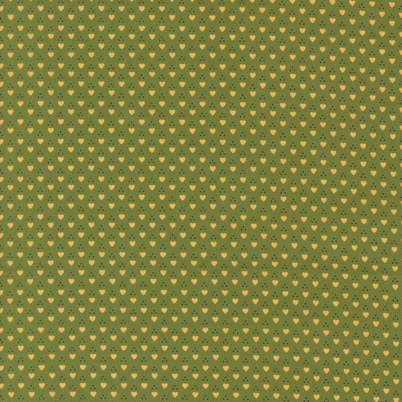 Sally's Stitches Quilt Fabric - Sweetheart Blenders in New Leaf Green - 31717 12