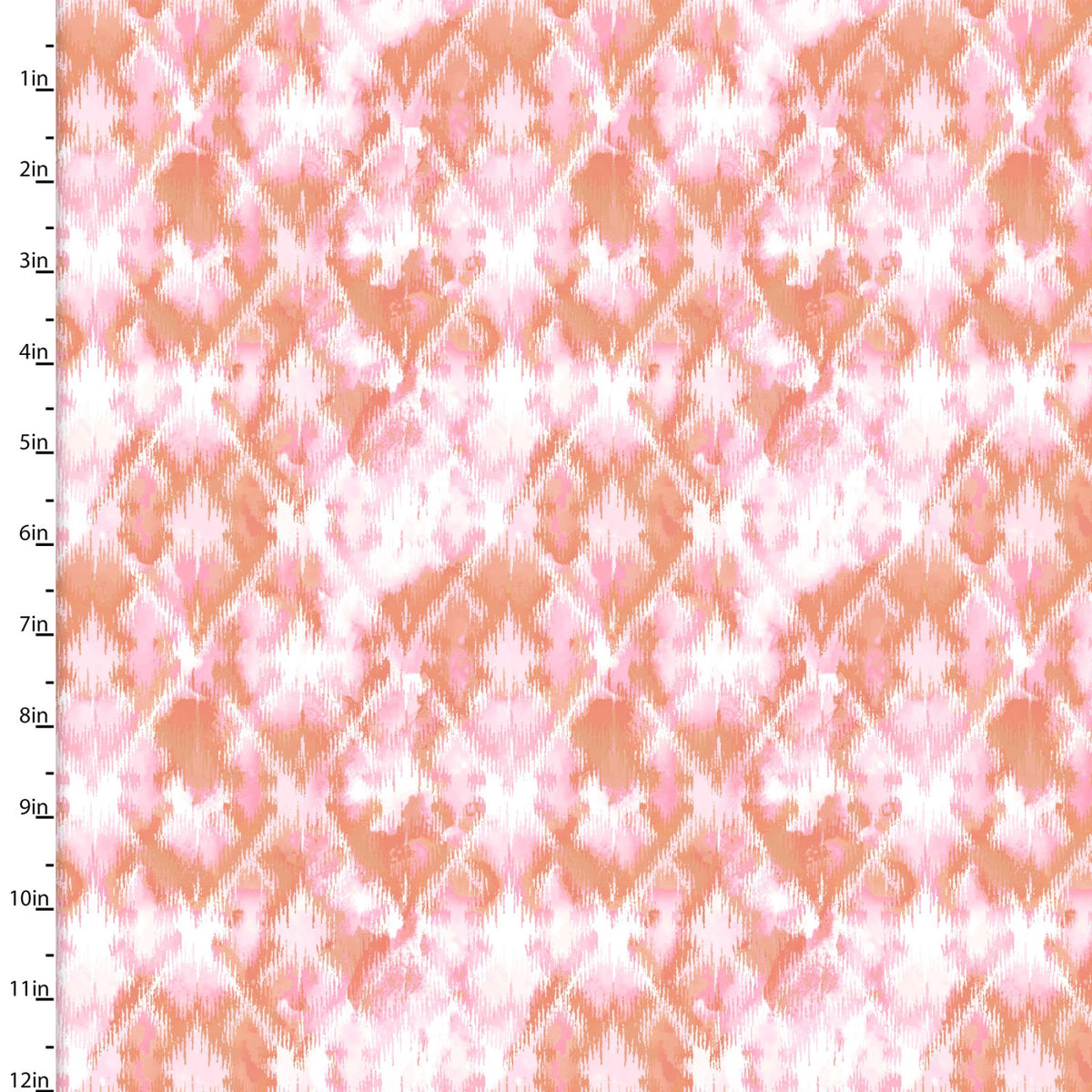 Sandsational Quilt Fabric - Ikat in Orange - 22928-ORG