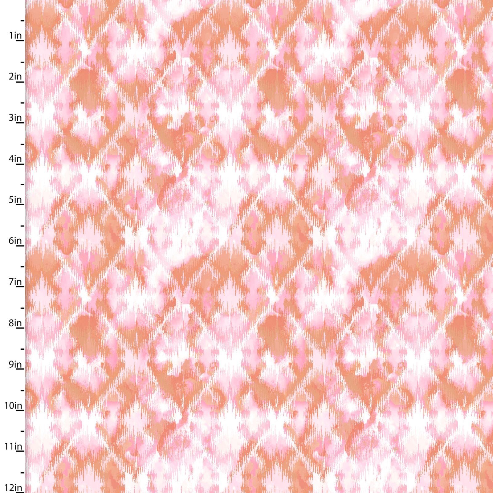 Sandsational Quilt Fabric - Ikat in Orange - 22928-ORG