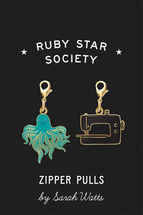 Sarah Zipper Pulls from Ruby Star Society - 2 Count - RS 7055