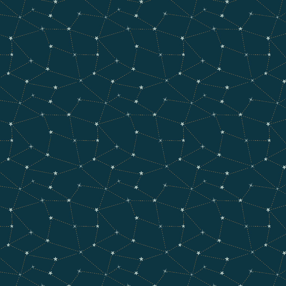 Savanna Quilt Fabric by Cotton+Steel - Starry Night in Under the Stars Blue  - CM204-UT3