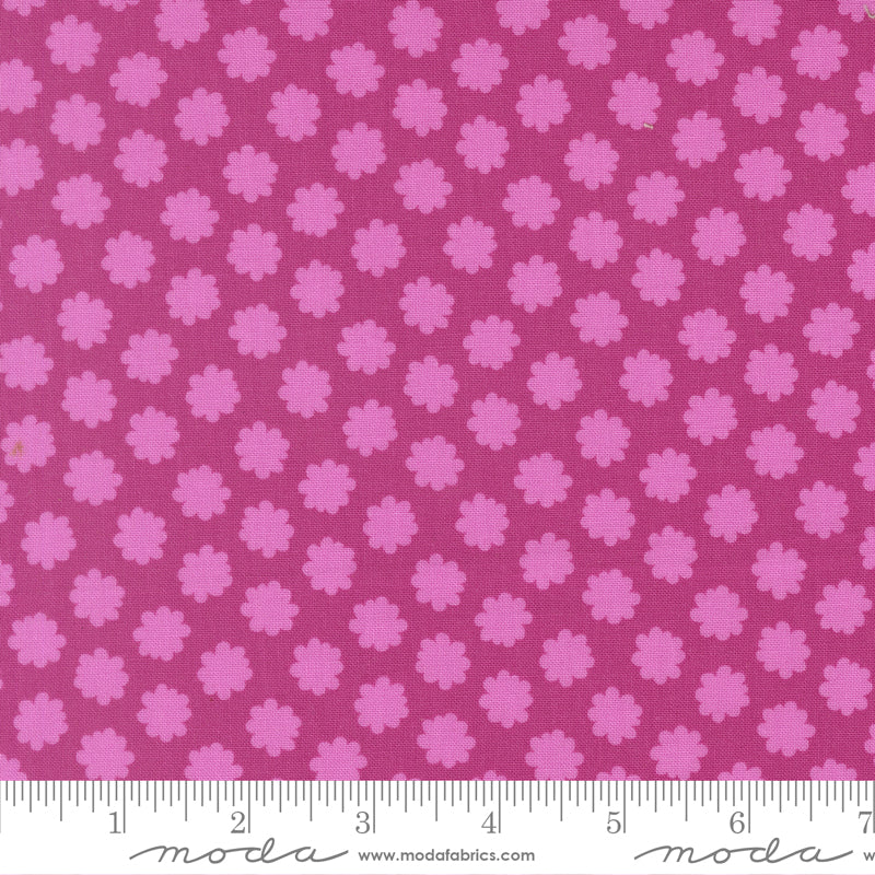 Scenery Quilt Fabric - Puffball in Passion Fruit Pink - 51276 20