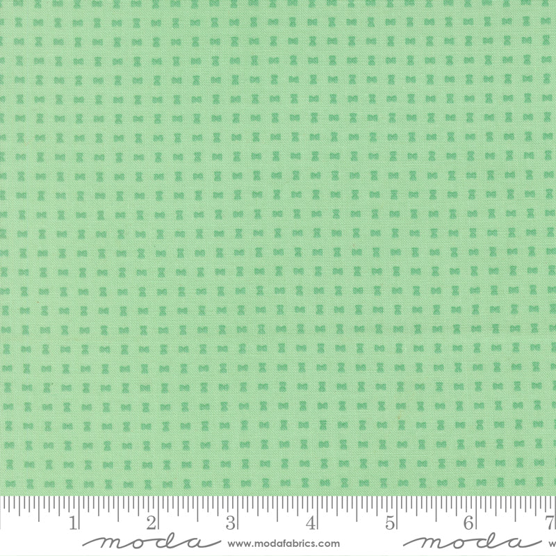 Scenery Quilt Fabric - Spools in Aqua - 51277 18