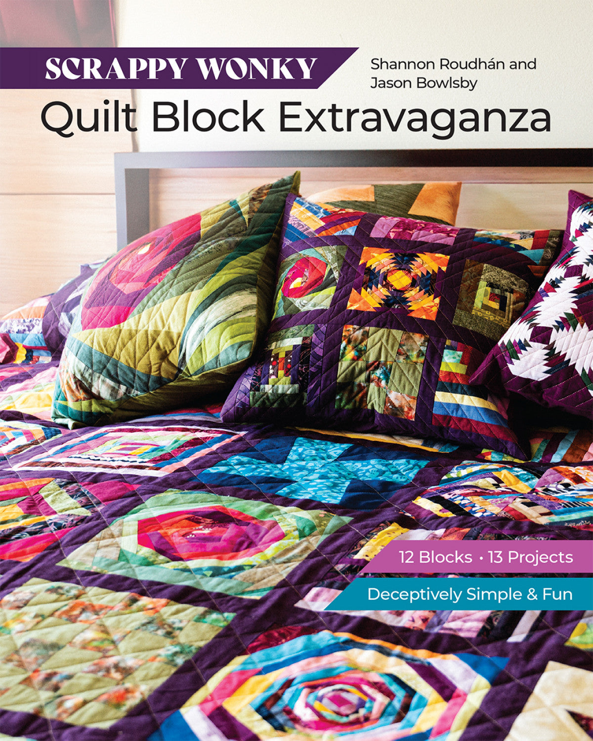 Scrappy Wonky Quilt Block Extravaganza - 11555