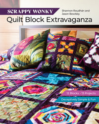 Scrappy Wonky Quilt Block Extravaganza - 11555