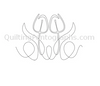 Longarm Pattern (not for sale): Tulip Twins