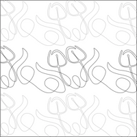 Longarm Pattern (not for sale): Tulip Twins