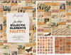 Eclectic Elements Palette, Orange Fat Quarter Bundle
