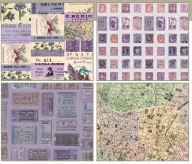 PREORDER: Eclectic Elements Palette, Purple Fat Quarter Bundle