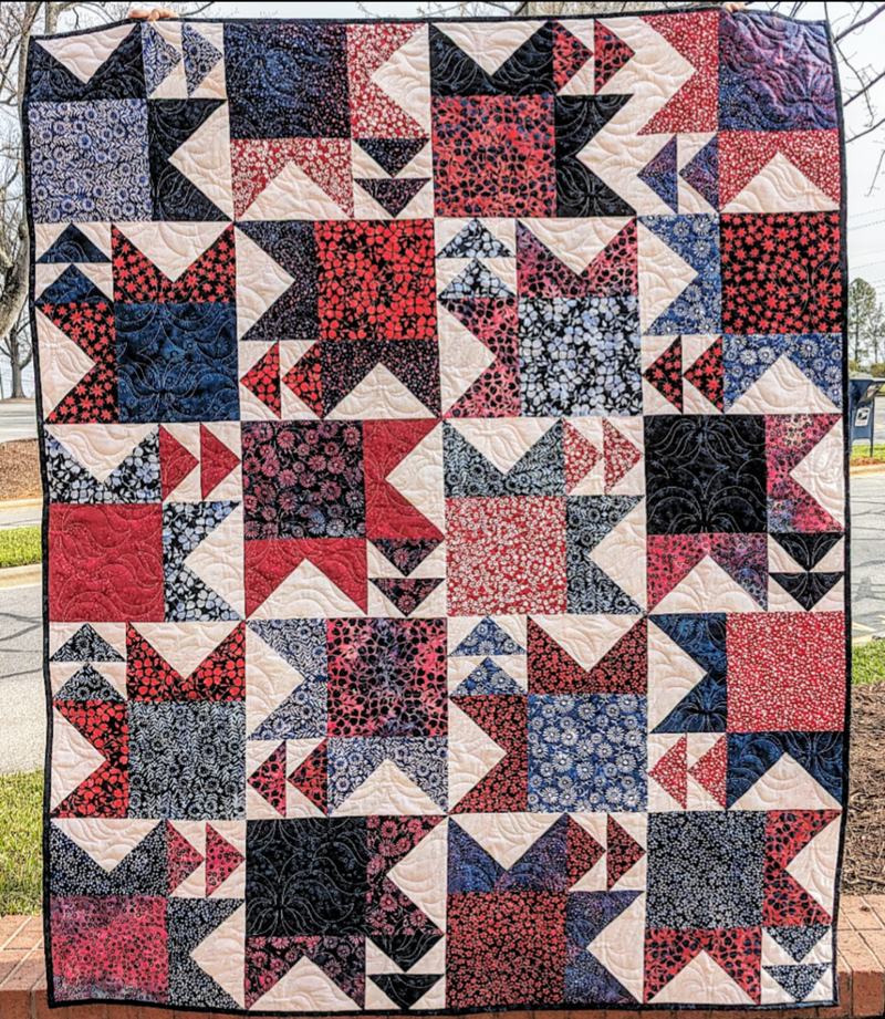 Crown and Anchor Quilt Class with Marnet