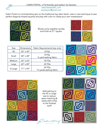 Cabin Portal Quilt Kit