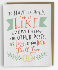 Greeting Card - Wedding/Anniversary