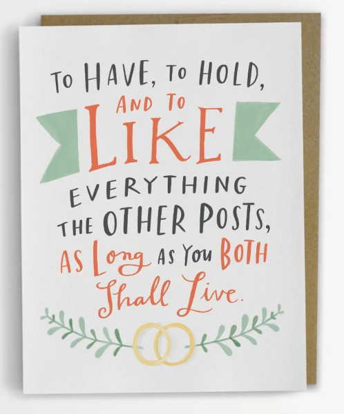 Greeting Card - Wedding/Anniversary