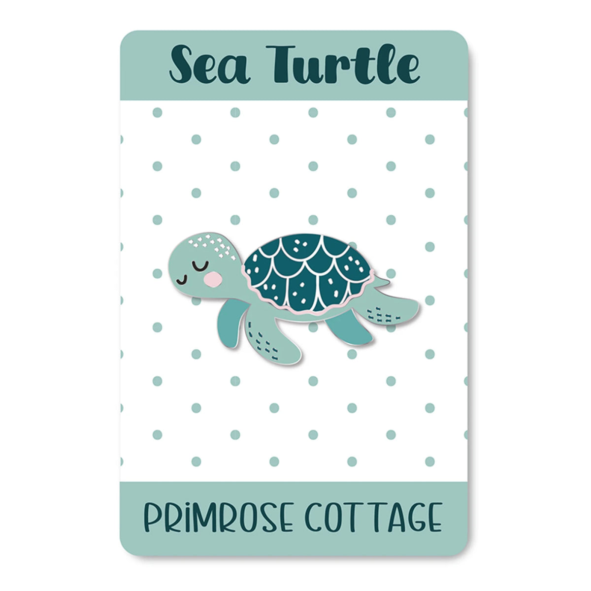 Sea Turtle Enamel Needle Minder - PCM-036