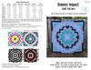 Seismic Impact Quilt Pattern from Happy Cloud Creations - HC131